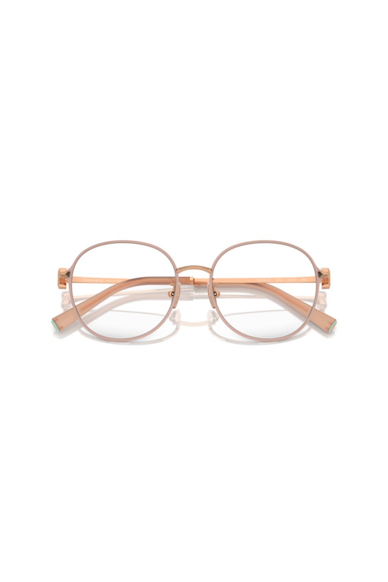 Tiffany Round Eyeglasses in Pale Gold for Women - Image 5